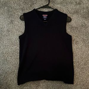 No sleeve sweater
